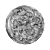 2-delige set zilveren munten Yin Yang antieke afwerking