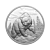 1 troy ounce zilveren munt Goede Jagers - Grizzly beer 2023 Proof