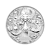 1 troy ounce silver coin Lunar 2024