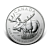 1 Troy ounce silver coin Moose 2012 - Canada Wildlife series