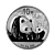 1 troy ounce zilveren munt Panda 2011
