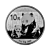1 troy ounce silver coin Panda 2012