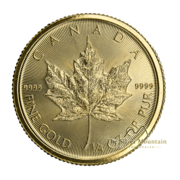 1/4 troy ounce gouden Maple Leaf munt