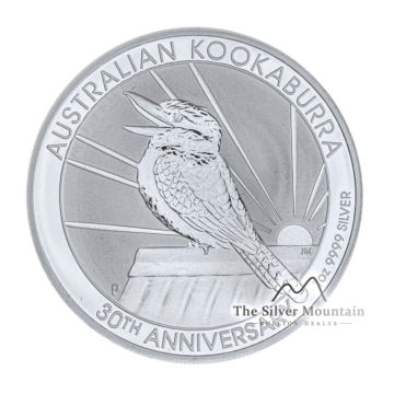 1 Troy ounce silver coin Kookaburra 2020