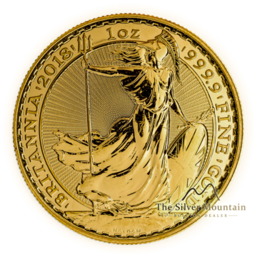 1 troy ounce gouden Britannia munt