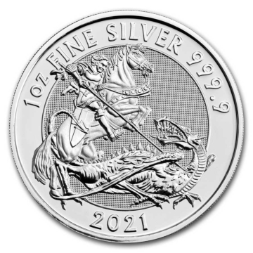 1 Troy ounce zilveren munt Valiant 2021