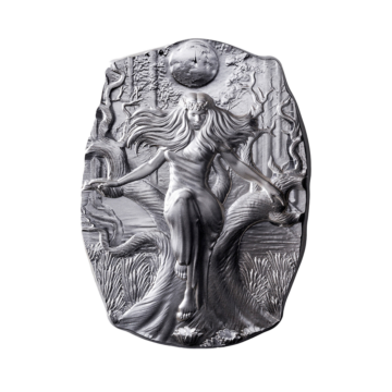 10 troy ounce silver bar Goddess Mara