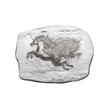 10 troy ounce silver bar Winged Unicorn