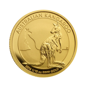 Gold 1/10 troy ounce gold Kangaroo coin