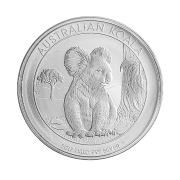 1 Kilo zilveren Koala munt 2017