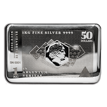 1 kilo silver coin bar silvernote 2022