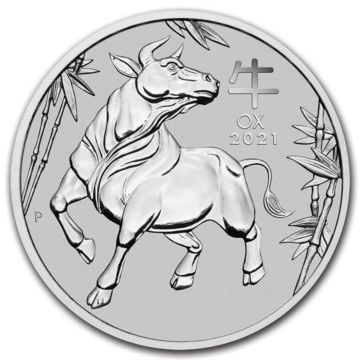 1 Troy ounce platinum coin Lunar 2021