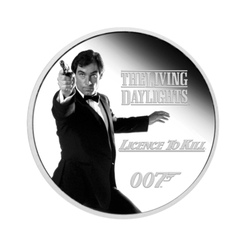 1 troy ounce zilveren munt James Bond 2023 proof