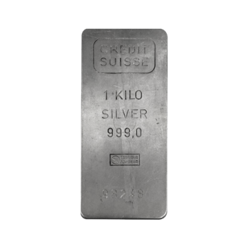 1 kilo silver bar