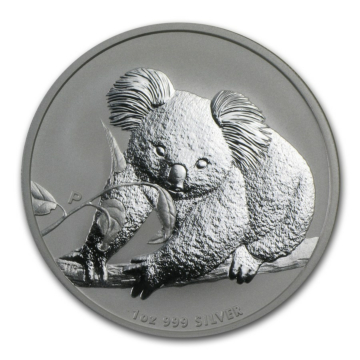 1 Troy ounce zilveren munt Koala 2010