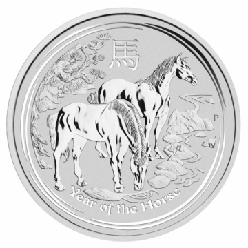 1 kilo Lunar silver coin 2014
