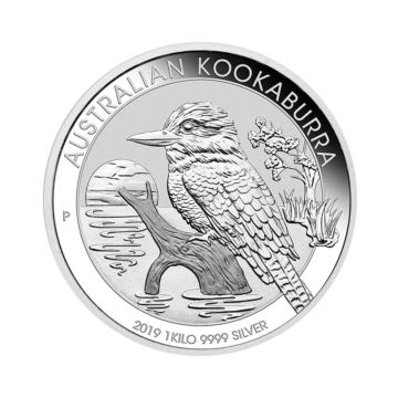 1 Kilogram silver coin Kookaburra 2019