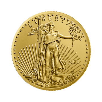 Gold Eagle 1/2 troy ounce coin 2023