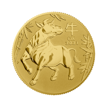 1/2 troy ounce gold coin Lunar 2021