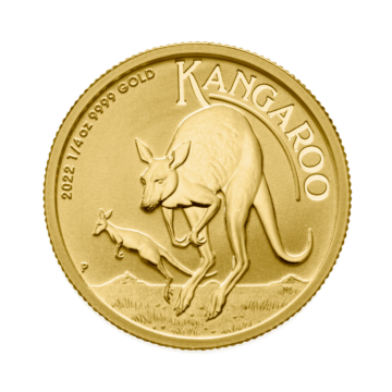 1/4 Troy ounce gouden munt Kangaroo 2022