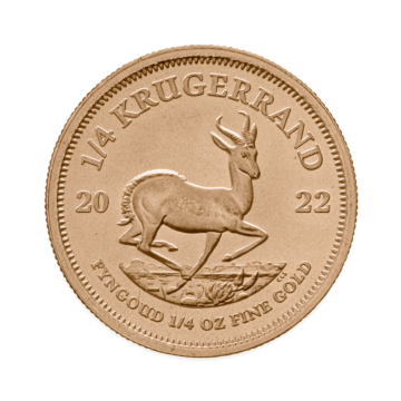 1/4 Troy ounce gold Krugerrand coin 2023
