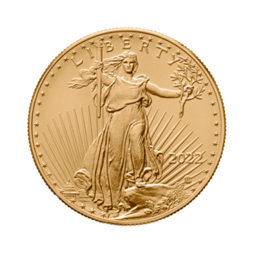 1 troy ounce gold American Eagle 2023 