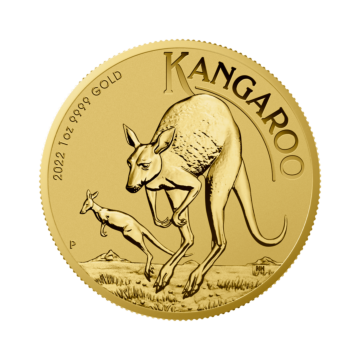 1 Troy ounce gouden munt Kangaroo 2022