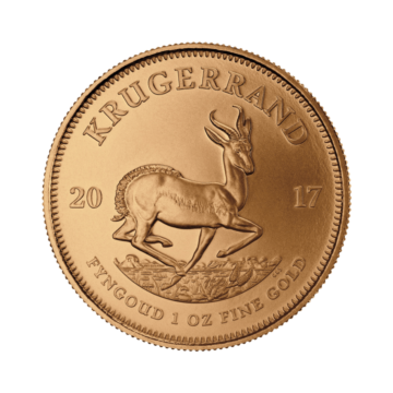 1 troy ounce gold Krugerrand coin 2023 or 2024