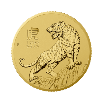 1 Troy ounce gold coin Lunar 2022