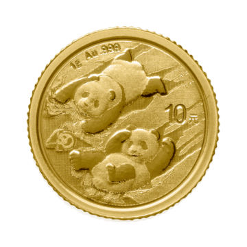 1 Gram gold coin Panda 2022