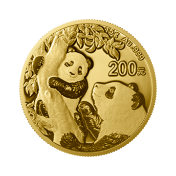 30 Gram gold coin Panda 2021
