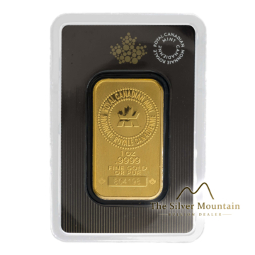 1 troy ounce gold bar The Royal Canadian Mint
