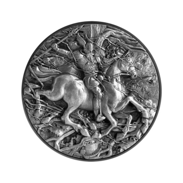 2 troy ounce zilveren munt Hemelvaart van Sleipnir 2022