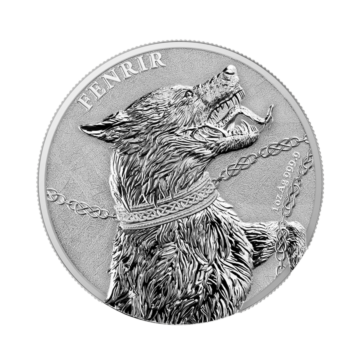 1 troy ounce zilveren munt Germania Fenrir 2022