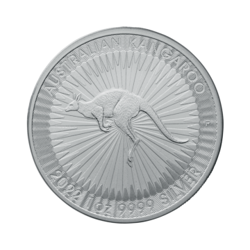 1 troy ounce zilveren Kangaroo munt  2022