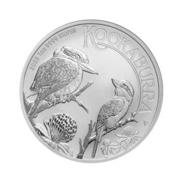 1 troy ounce silver coin Kookaburra 2023