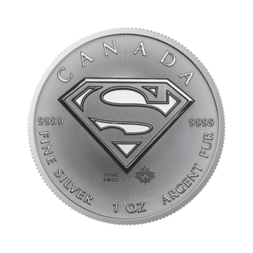 1 Troy ounce zilveren Superman munt 2016