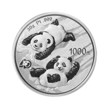 30 Grams silver coin Panda 2022