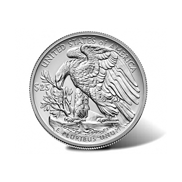 1 Troy ounce palladium munt American Eagle 2017