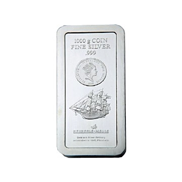 1 Kilogram zilveren muntbaar Cook Islands circulated