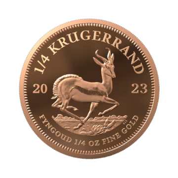1/4 troy ounce gold coin Krugerand 2023 proof