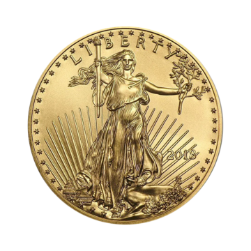 1/2 Troy ounce American Gold Eagle coin