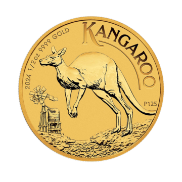 1/2 troy ounce gouden munt Kangaroo 2024