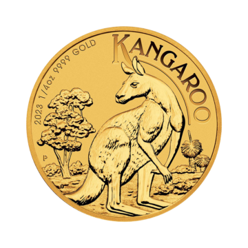 1/4 troy ounce gouden munt Kangaroo 2023