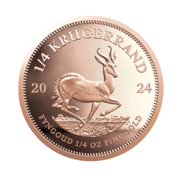 1/4 troy ounce gouden munt Krugerrand 2024 Proof