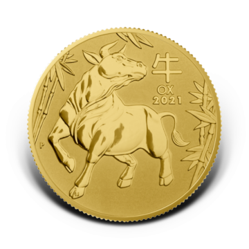 1/2 troy ounce gold coin Lunar 2021