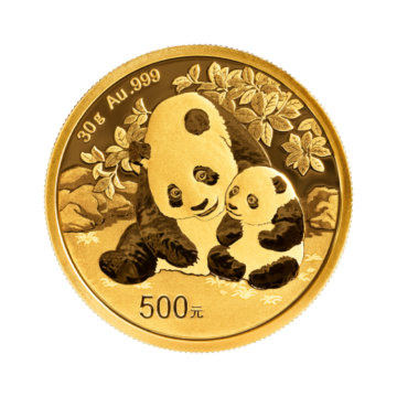 30 gram gold coin Panda 2024