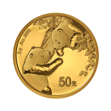 3 gram gold coin Panda 2023