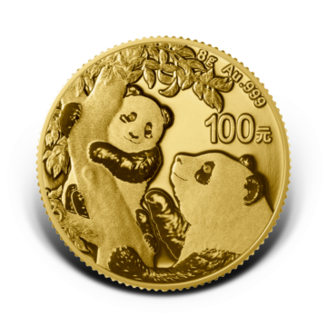 8 Gram gold coin Panda 2021