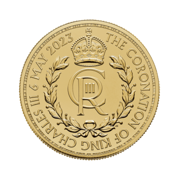 1 troy ounce gouden Coronation King Charles III munt 2023 